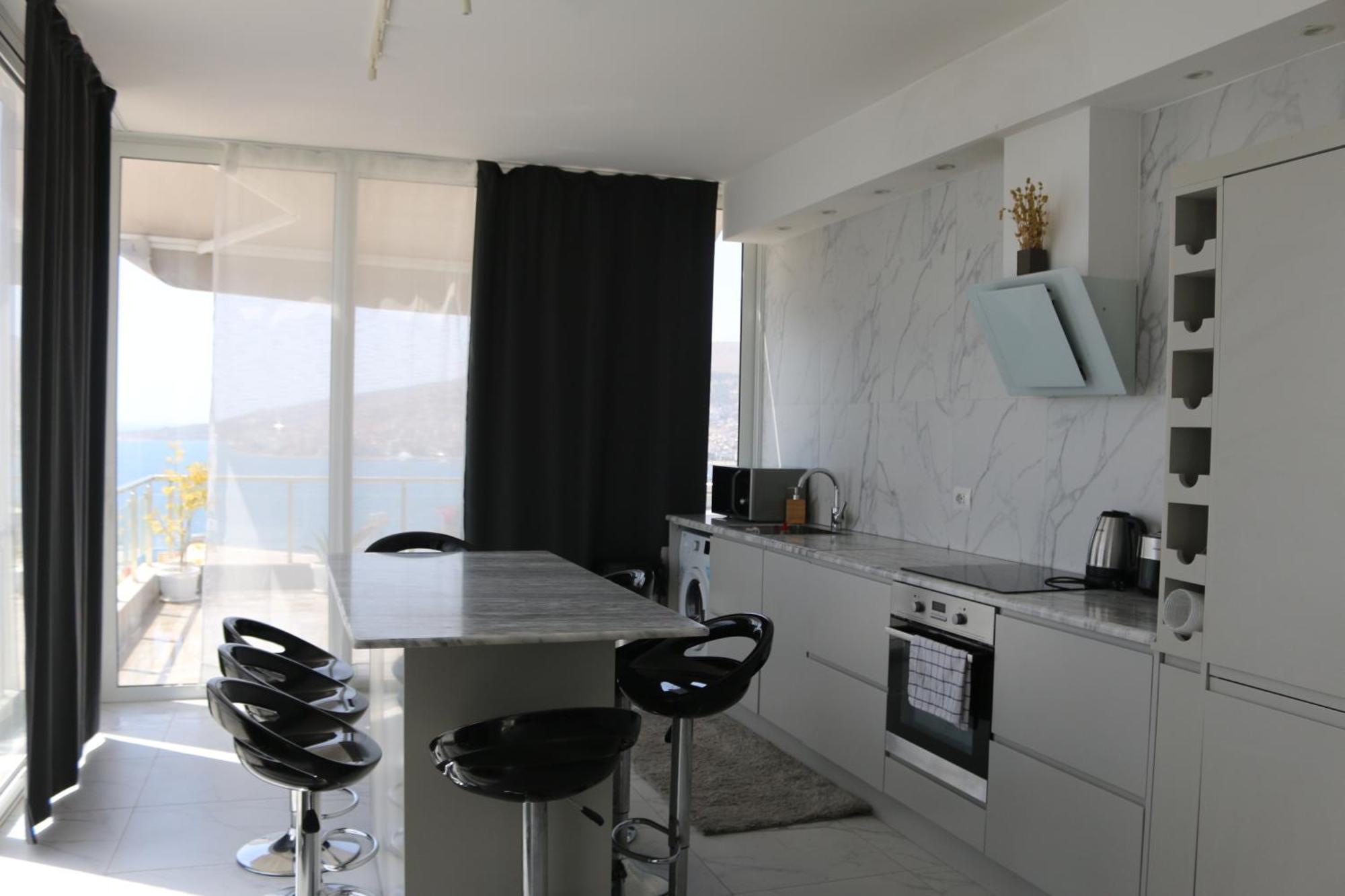 Infinity Sea View Penthouse Apartment Sarande Exterior photo