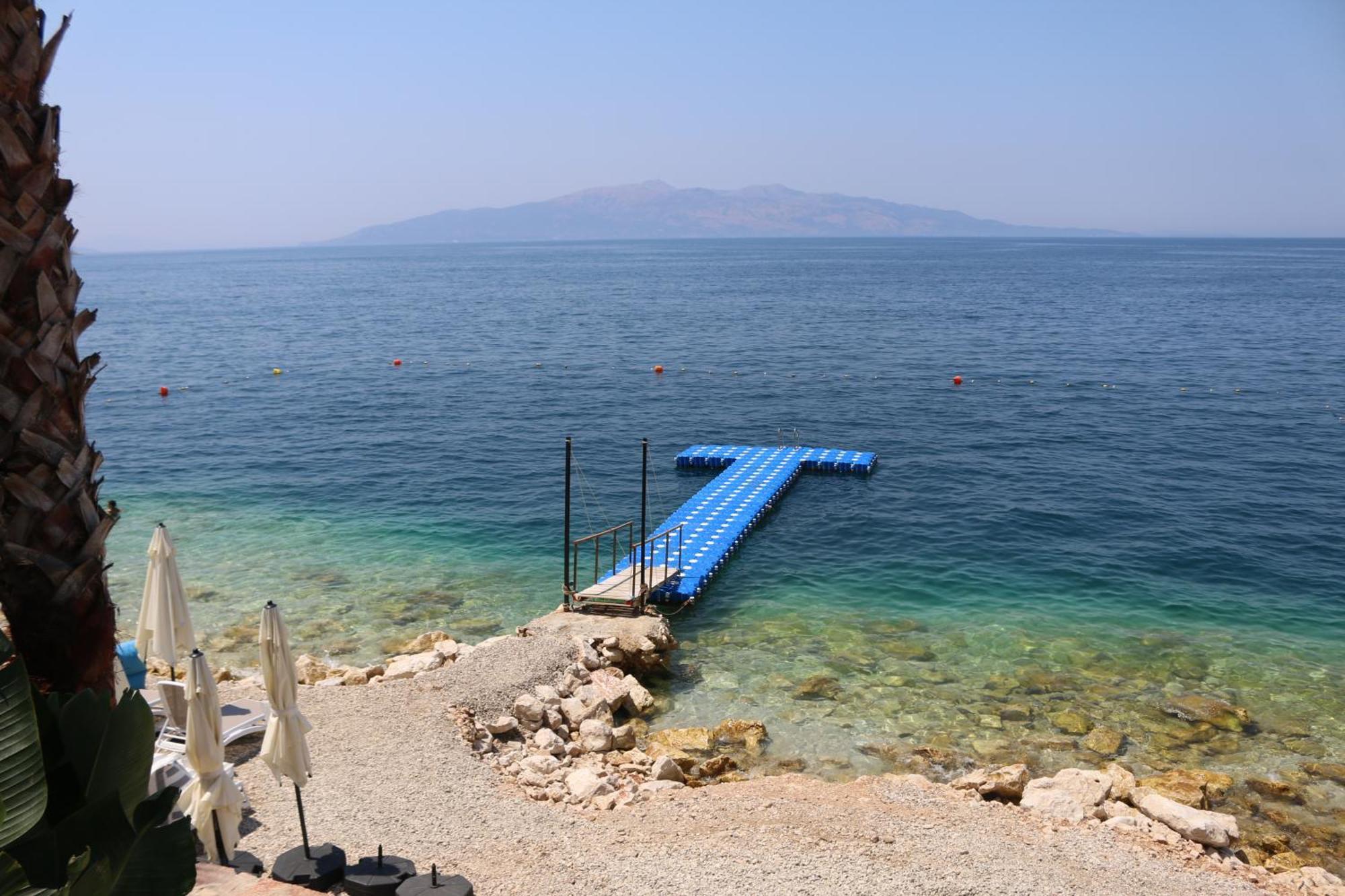 Infinity Sea View Penthouse Apartment Sarande Exterior photo